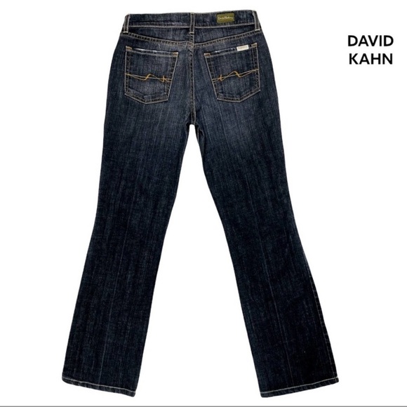 David Kahn Jeans Lauren Straight Leg Size 6 - Picture 3 of 15